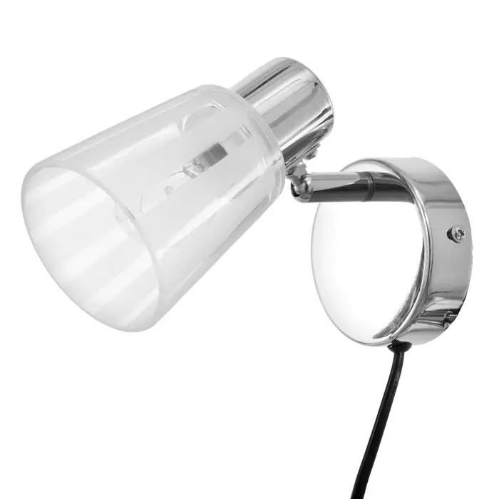 Бра с проводом 59391/1 E14 40 Вт хром 15&times;11&times;15 см