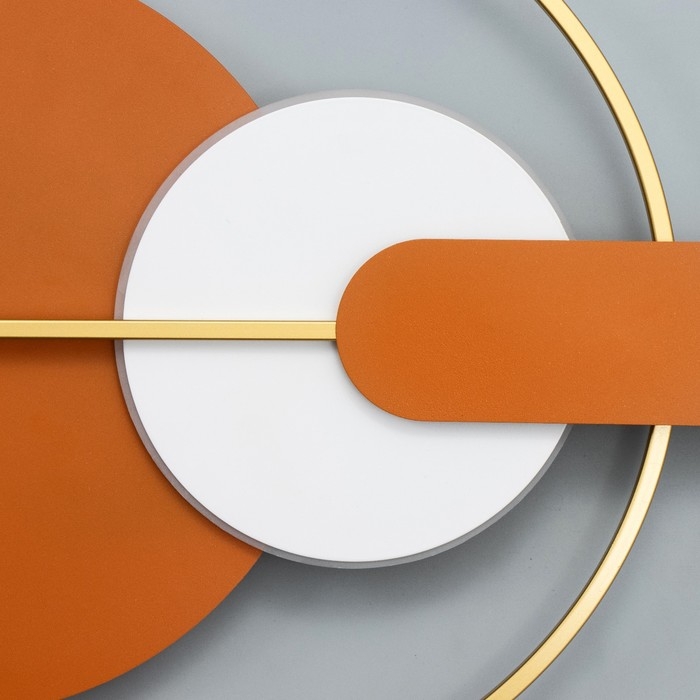 Бра "Алле" LED 16Вт 3000К  оранжевый белый 100х5х50см