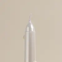 Набор свечей античных, 2,3х30 см, 2 шт "Белый жемчуг" 7,5х33,5х2,5 см