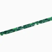 Лента атласная &laquo;С Днём защитника Отечества&raquo;, 25 мм, 23&plusmn;1 м, зелёная