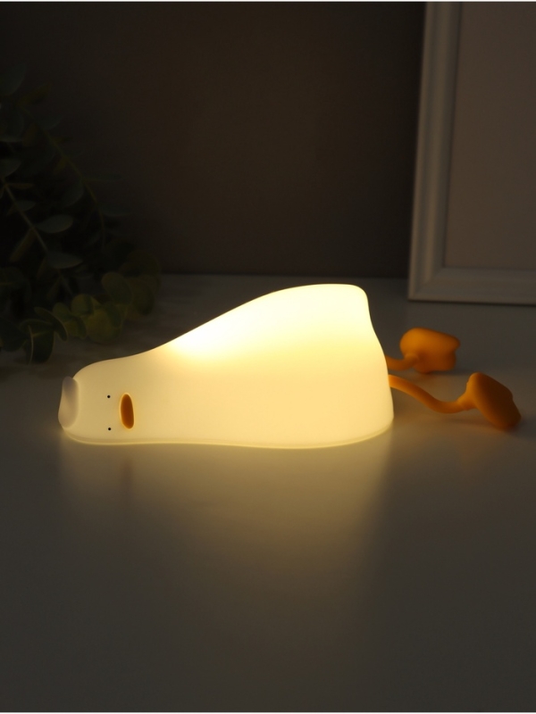 Ночник антистресс Ночник антистресс "Спящая утка" 2Вт LED RGB USB 10х10х21см