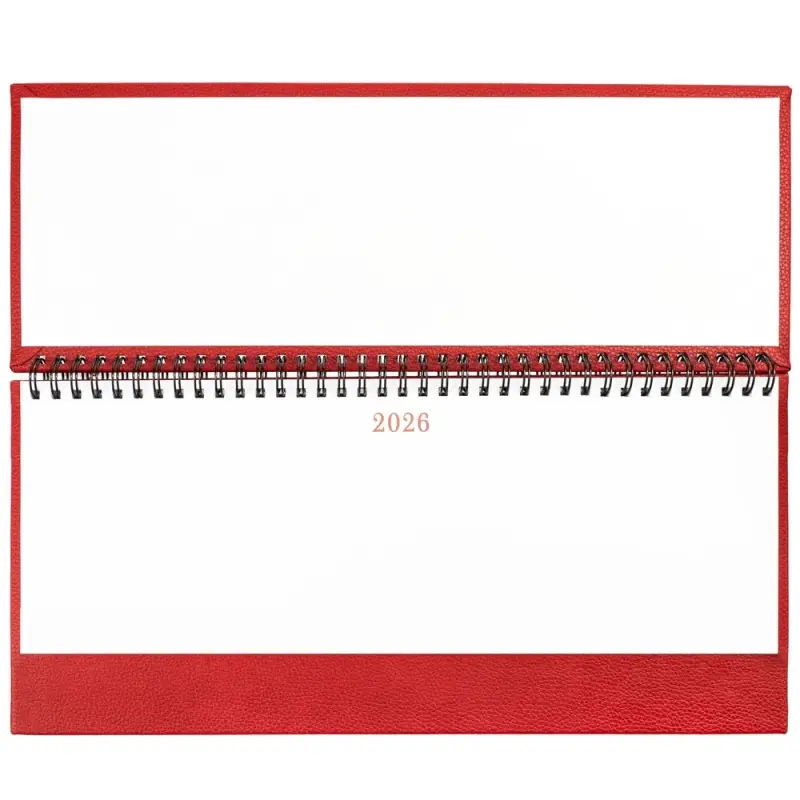 Планинг Sagrin, датированный, красный