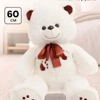 Мягкая игрушка &laquo;Медведь Френк&raquo;, цвет молочный, 60 (120) см