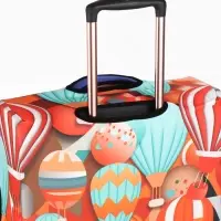 Чехол для чемодана &laquo;Воздушные шары&raquo;, 20", разноцветный