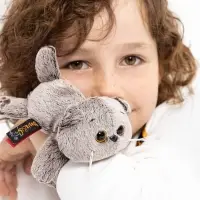 Мягкая игрушка на браслете &laquo;Кот Басик с бантиком&raquo;, 11 см