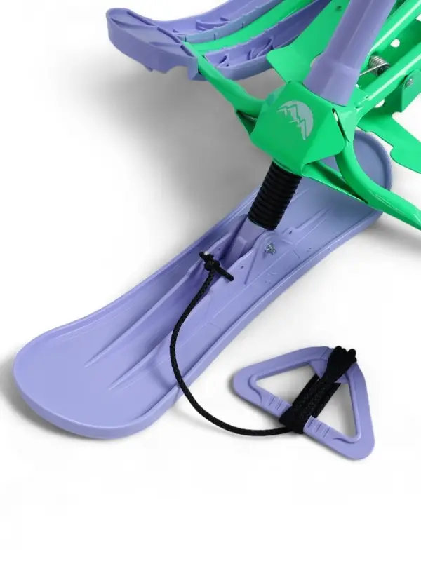 Снегокат, мятный, сиреневый, ТСП/МС Nika Kids