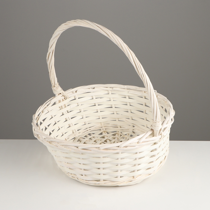 Набор корзин плетеных, 37х37х14/37 см / 31х31х12,5/32 см / 25х25х11/27 см, 3 шт, ива Набор корзин плетеных, 37х37х14/37 см / 31х31х12,5/32 см / 25х25х11/27 см, 3 шт, ива