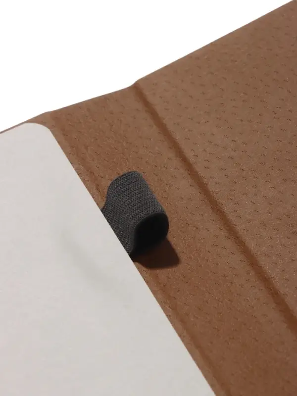 Ежедневник недатированный формат А5, с клапаном, 96л, линия, пвх, Серый Ежедневник недатированный формат А5, с клапаном, 96л, линия, пвх, Серый