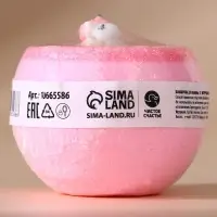 Бомбочка с игрушкой ЧИСТОЕ СЧАСТЬЕ &laquo;Единорог&raquo;, 130 г, Новый Год