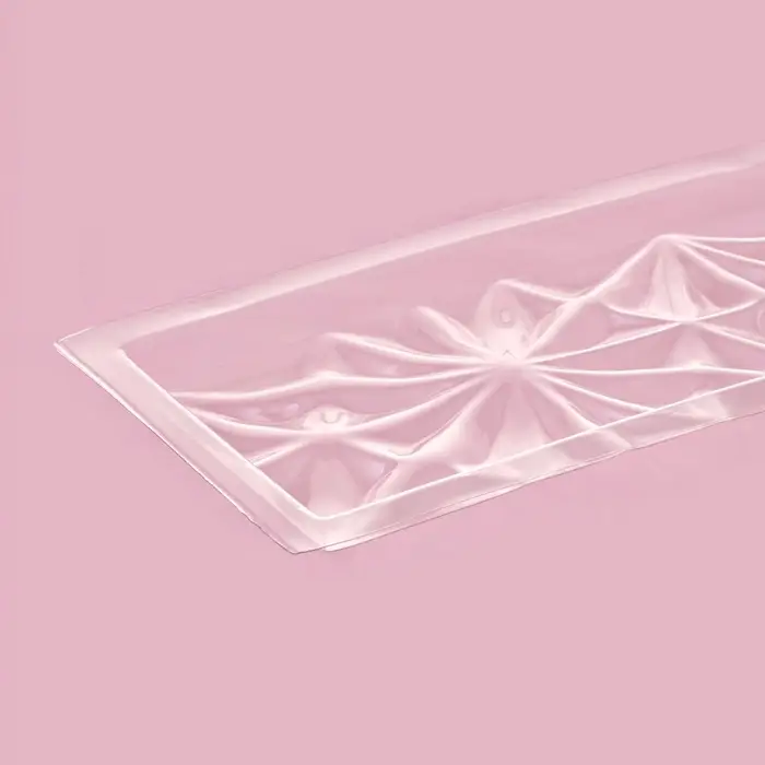 Форма для шоколада «Цветок», пластик, 20,5×10,5×1,5 см, прозрачная Форма для шоколада «Цветок», пластик, 20,5×10,5×1,5 см, прозрачная