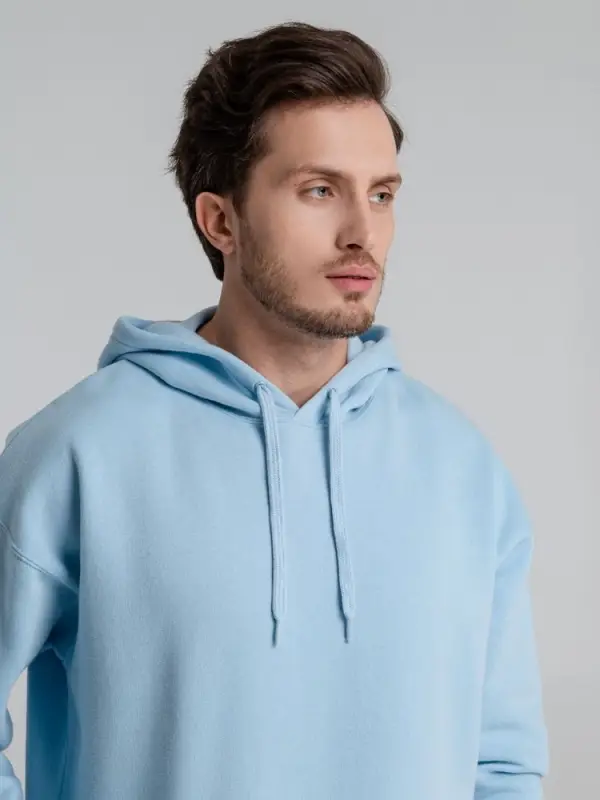 Толстовка с капюшоном Slam 320 голубая, размер XS Толстовка с капюшоном Slam 320 голубая, размер XS