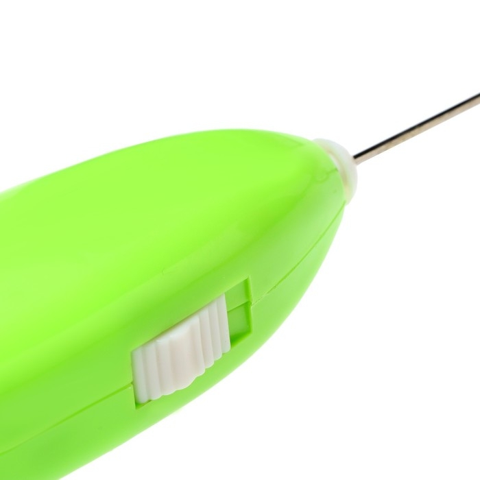 Капучинатор погружной Luazon LMR-07, от 2АА не в компл., цвет зелёный Капучинатор погружной Luazon LMR-07, от 2АА не в компл., цвет зелёный