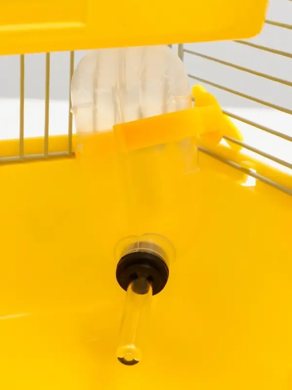 Клетка для грызунов &laquo;Пижон&raquo;, 27&times;21&times;26 с. укомплектованная, жёлтая