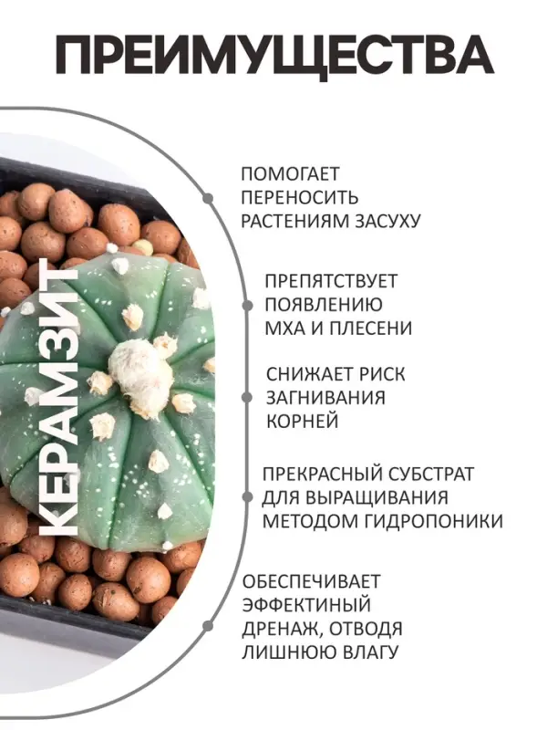 Дренаж Керамзит &laquo;Рецепты Дедушки Никиты&raquo; фр 5-10, 5 л