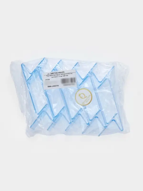 Подставка под серьги, кольцо, 4&times;4&times;9.5 см, оргстекло 1.5 мм