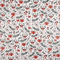 Набор упаковочной бумаги &laquo;Новогодний узор&raquo;,4 листа, 70 &times; 100 см