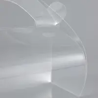 Складная прозрачная коробка из PVC, для упаковки подарков, 9.9×4.9×5.5 см