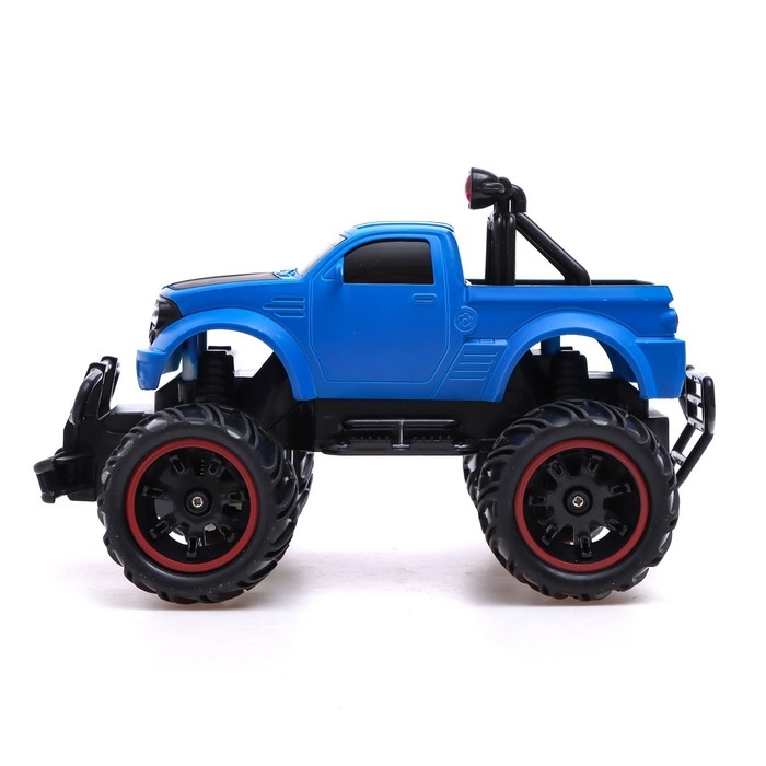Джип радиоуправляемый «Пикап», 1:20, работает от аккумулятора, цвет синий Джип радиоуправляемый «Пикап», 1:20, работает от аккумулятора, цвет синий