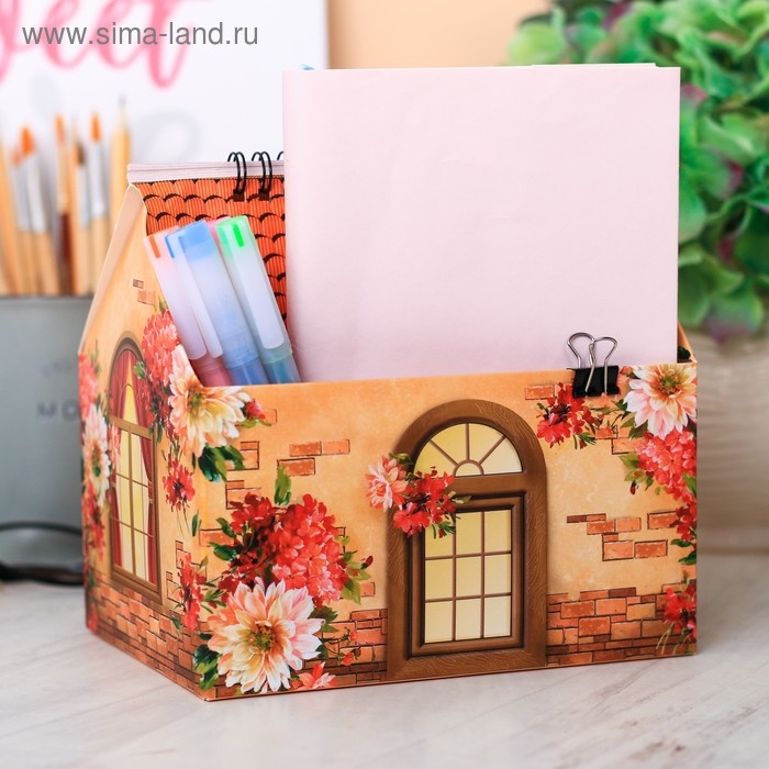 Планер - шкатулка &laquo;С Днём учителя!&raquo;, 50 листов, 16&times;15&times;12 см