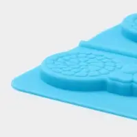 Форма для леденцов Доляна &laquo;Улыбка&raquo;, силикон, 25&times;9.5 см, 5 ячеек, с палочками, МИКС