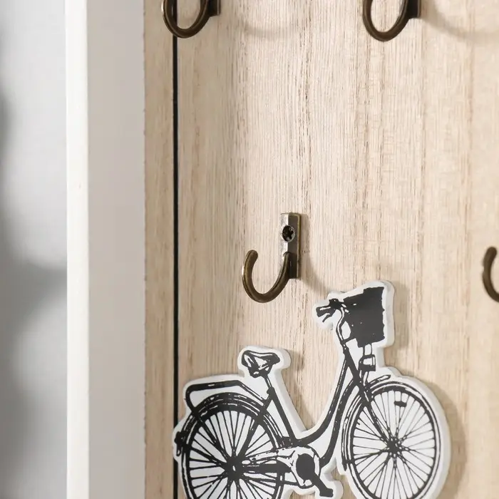 Настенные крючки декоративные &laquo;Велосипед&raquo;, дерево, 20&times;30 см