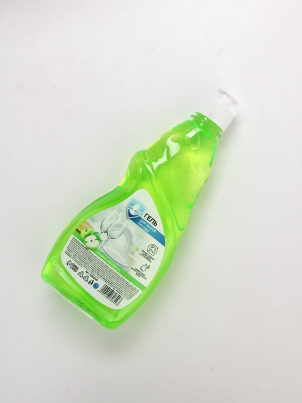 Mr.Быт Гель для мытья посуды, 500 мл, аромат яблоко