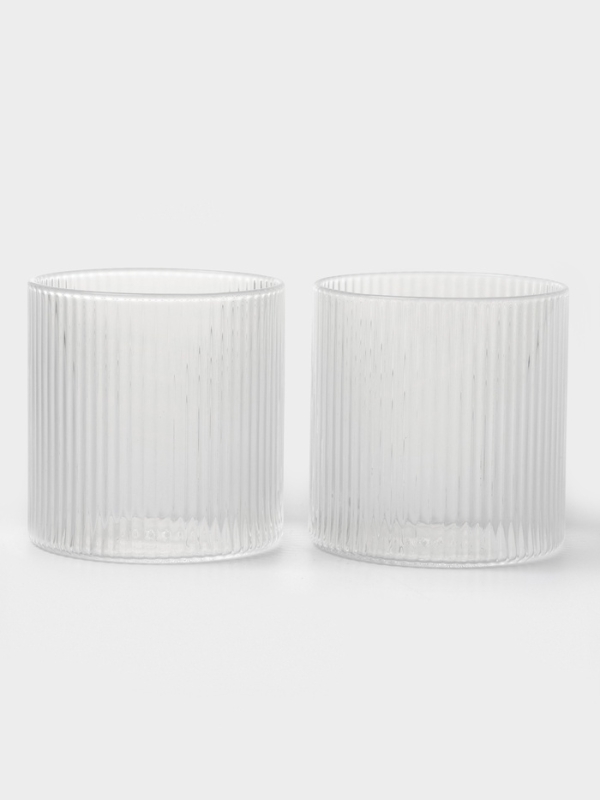 Набор стаканов "Грани" 450 мл 2 шт  8,5х9 см