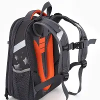 Рюкзак школьный для девочки &laquo;Котик&raquo;, Stavia, эргономичная спинка, 30&times;16&times;38 см, серый