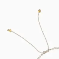 Браслет "Лила" длина 16 см, цв. серый, золотистый Браслет "Лила" длина 16 см, цв. серый, золотистый