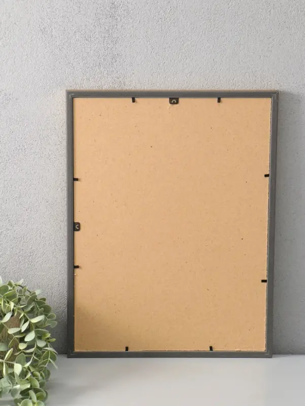 Фоторамка для фото 30х40 см "Oframe", пластик, золотой, (пластиковый экран)