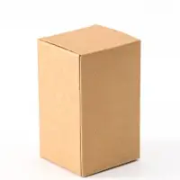 Коробка складная крафт 5,3х4,8х8,8 см