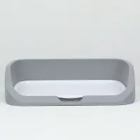 Туалет открытый 53&times;45&times;13 см, серый