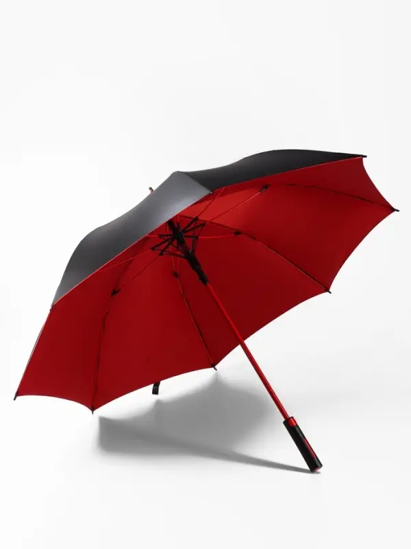 Зонт - трость полуавтоматический &laquo;Однотон&raquo;, 8 спиц, R=60/70 см, d=120 см, МИКС