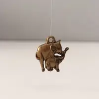 Музыка ветра &laquo;Слоны&raquo;, металл, 4 трубочки 1 фигурка 57 см, МИКС