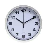 Часы настенные классические &laquo;Соломон&raquo;, бесшумные, плавный ход, d=19 см, циферблат d=17.5 см, белые