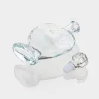 Ваза - бутылка декоративная &laquo;Сердце&raquo;, для песочной церемонии, 12.5&times;6.5&times;19 см, 500 мл