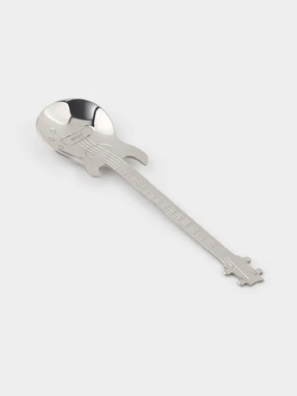 Ложка десертная из нержавеющей стали Magistro &laquo;Гитара&raquo;, длина 12 см, цвет серебряный