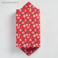 Коробка - конфета подарочная новогодняя складная &laquo;С Новым годом!&raquo;, 14&times;22&times;8 см