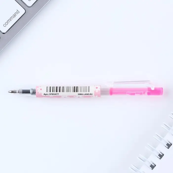 Ручка шариковая, синяя паста, 0.5 мм, автоматическая мини «С 8 марта!» Ручка шариковая, синяя паста, 0.5 мм, автоматическая мини «С 8 марта!»