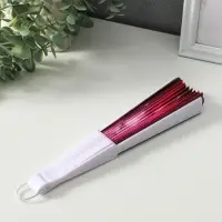 Веер пластик, текстиль "Олени" МИКС широкие лопасти 23 см Веер пластик, текстиль "Олени" МИКС широкие лопасти 23 см