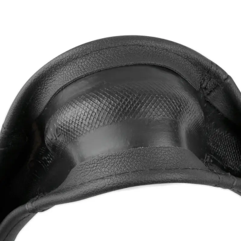 Оплетка на руль (нат. кожа) AVS GL-920M-B (размер M, черный) - Серия "Classic"