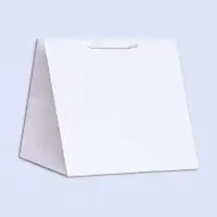 Пакет для торта и коробок, с широким дном, белый, 40&times;40&times;40 см