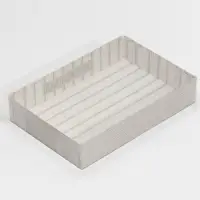 Кондитерская упаковка, коробка для макарун с PVC крышкой, «Дерево», 18 х 12 х 3.5 см