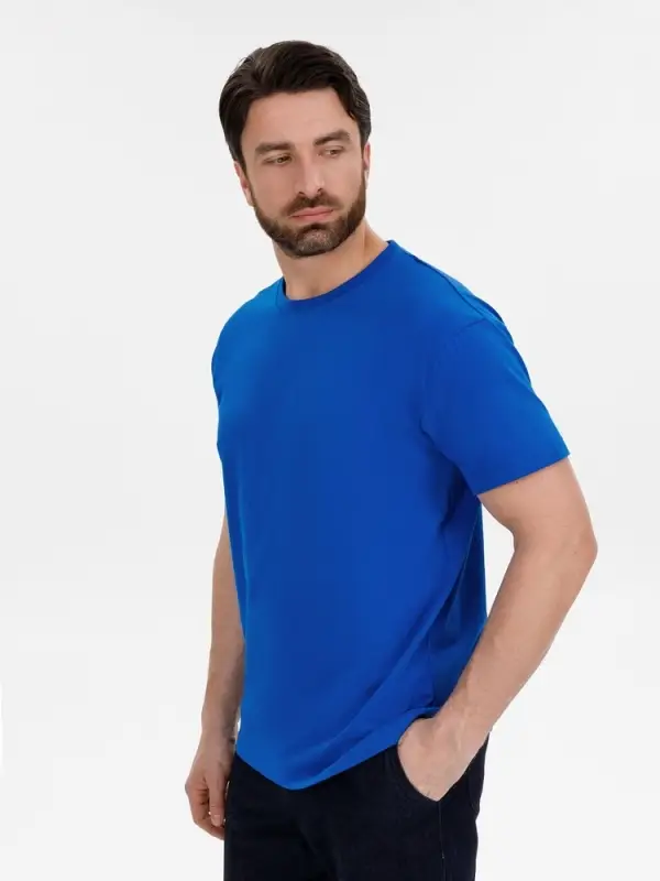 Футболка унисекс T-Bolka 180, ярко-синяя, размер XS Футболка унисекс T-Bolka 180, ярко-синяя, размер XS