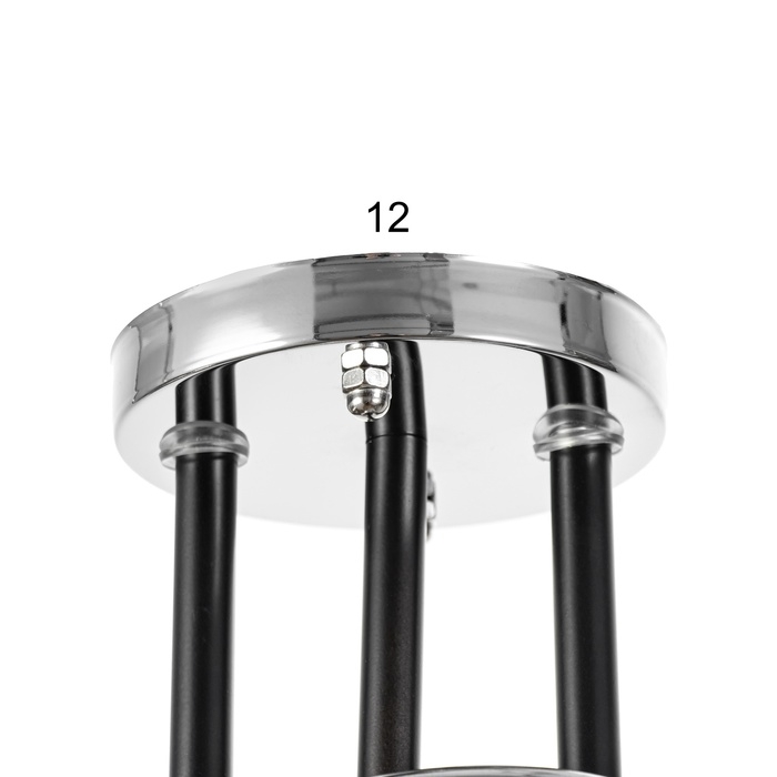 Люстра Люстра "Эрион" 3хЕ27 40Вт хром 55х26 см