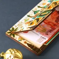 Купюрница "С Новым Годом 2026, Кремль" шкатулка для денег