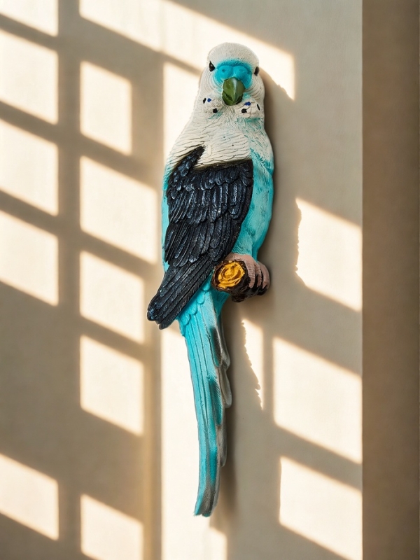 Декор на стену, для дома TAKE IT EASY «Попугай», панно, голубой, 8×6.5×30 см Декор на стену, для дома TAKE IT EASY «Попугай», панно, голубой, 8×6.5×30 см