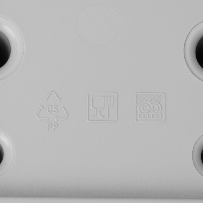 Сушилка для посуды «ИЗЛИ», 37×33×18 см, цвет смоки