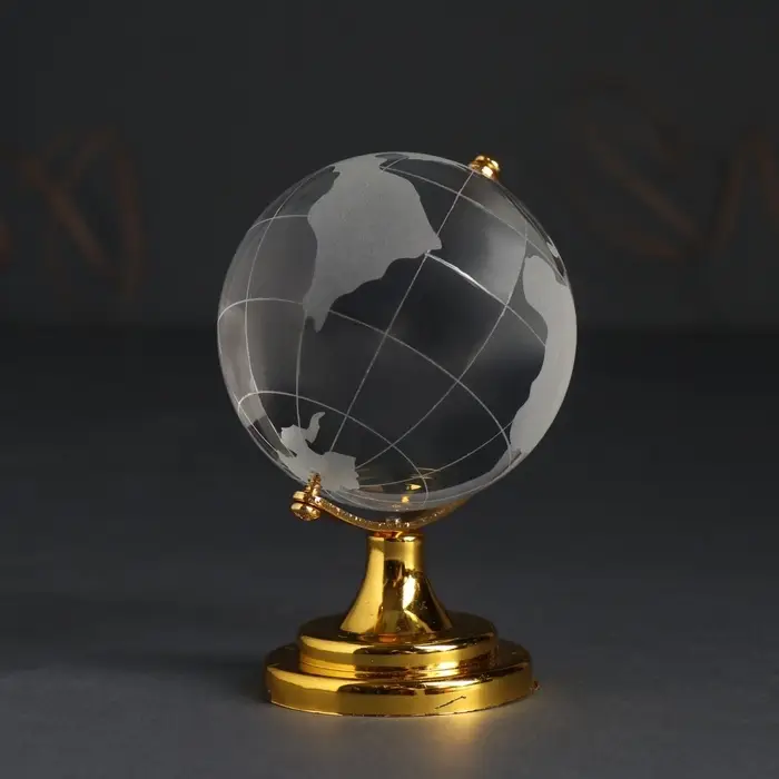 Фигурка стекло &laquo;Глобус&raquo;, d=6 см