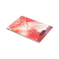 Набор блокнотов А6 40л кл на скобе Абстракция,мел карт, 4В 20шт